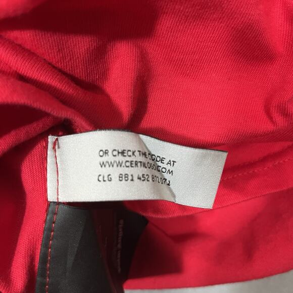 Palm Angels Classic Logo Red White Letter T-shirt Small - Picture 8 of 11